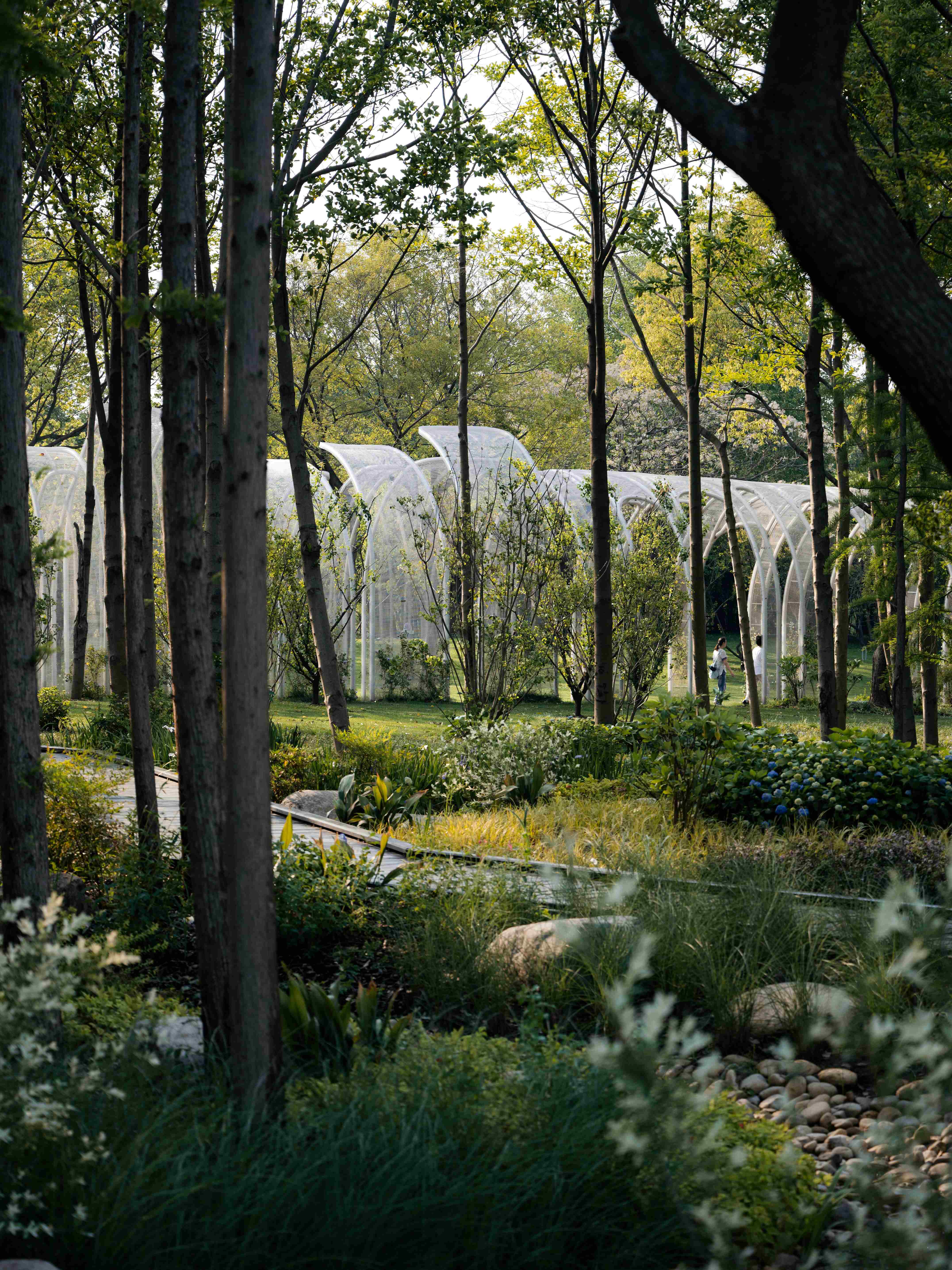 news: wutopia lab's emerald screen pergola is a modern