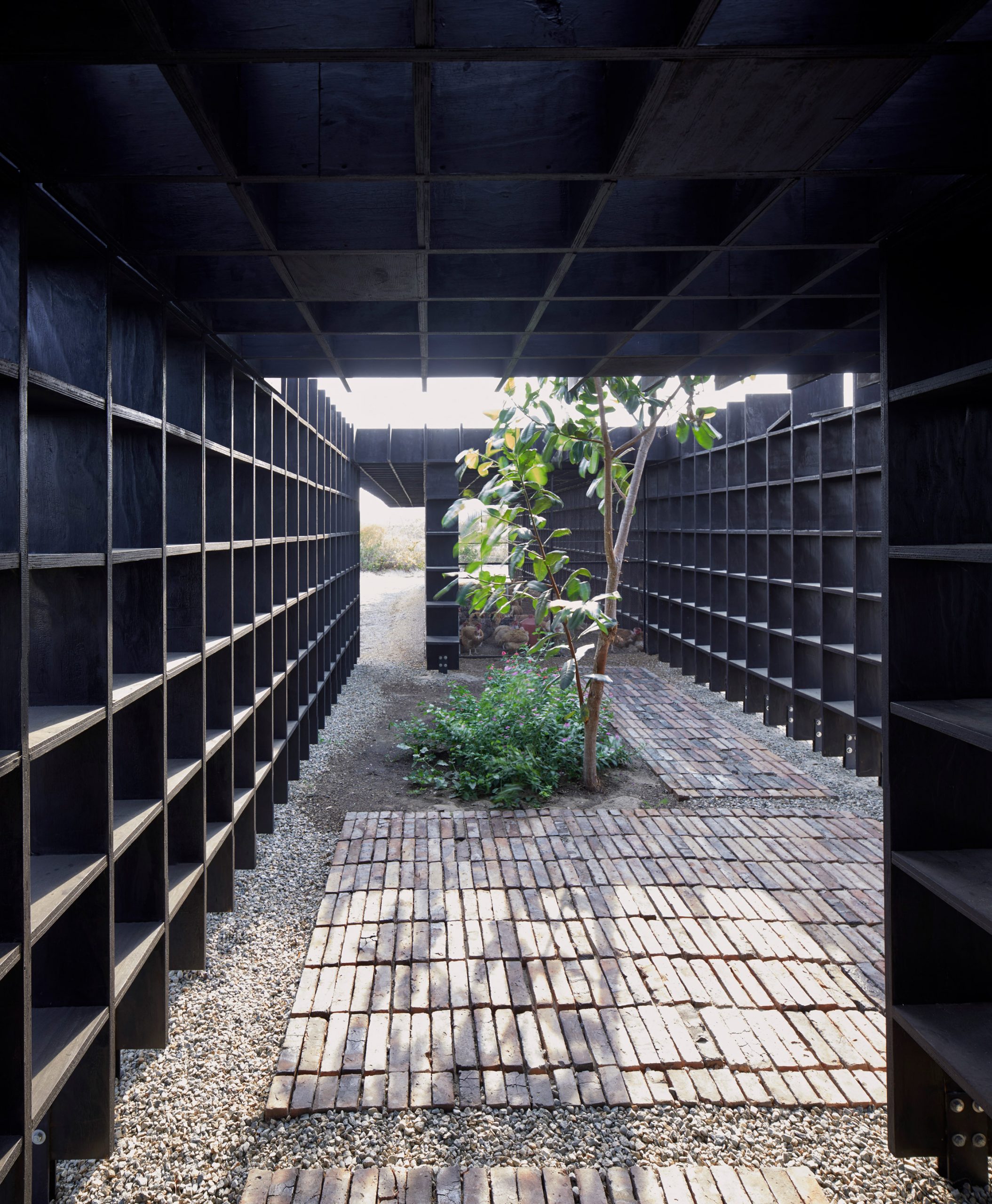 project of the month kengo kuma masculine chicken coop made of