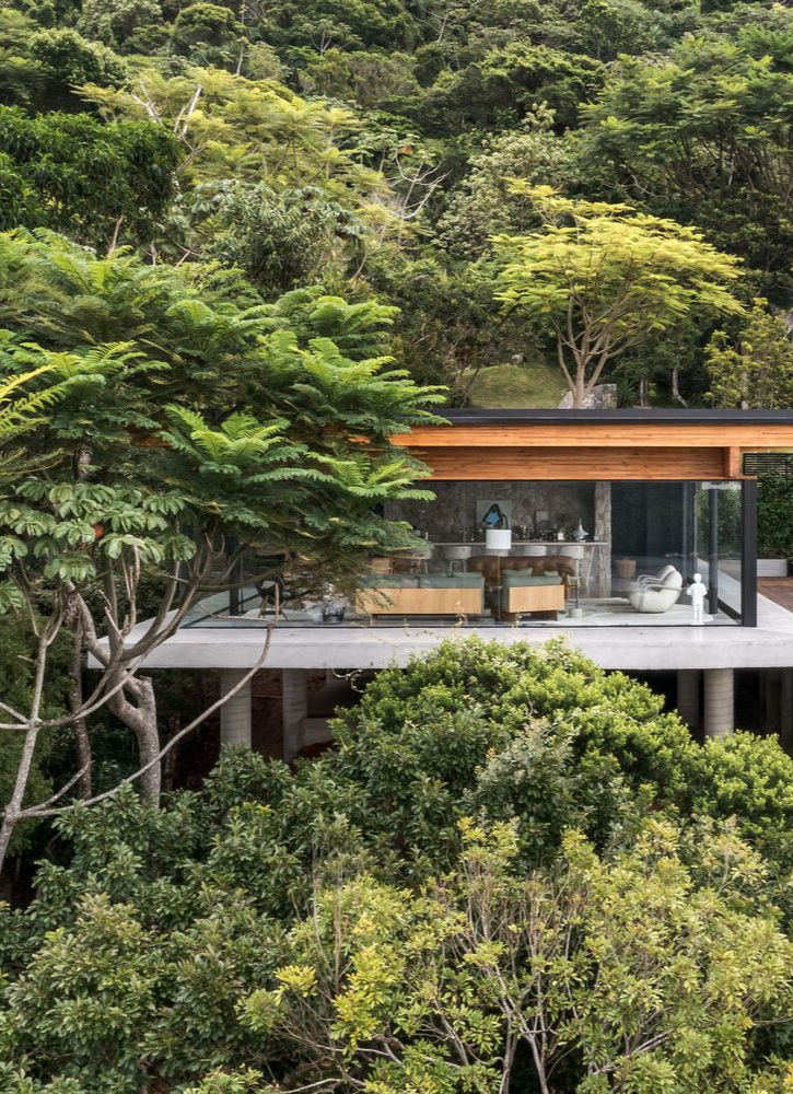 fostering contemporary tropical living amid breathtaking brazilian
