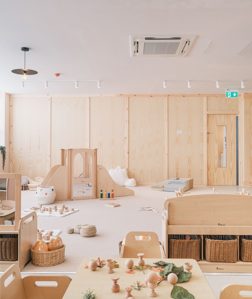 a serene and naturally designed learning tree nursery in london ...