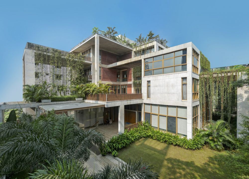 Curated visual reference: Visual Reference: Ahsan Residence Is A Nature Inspired Haven Adhering To Sustainable