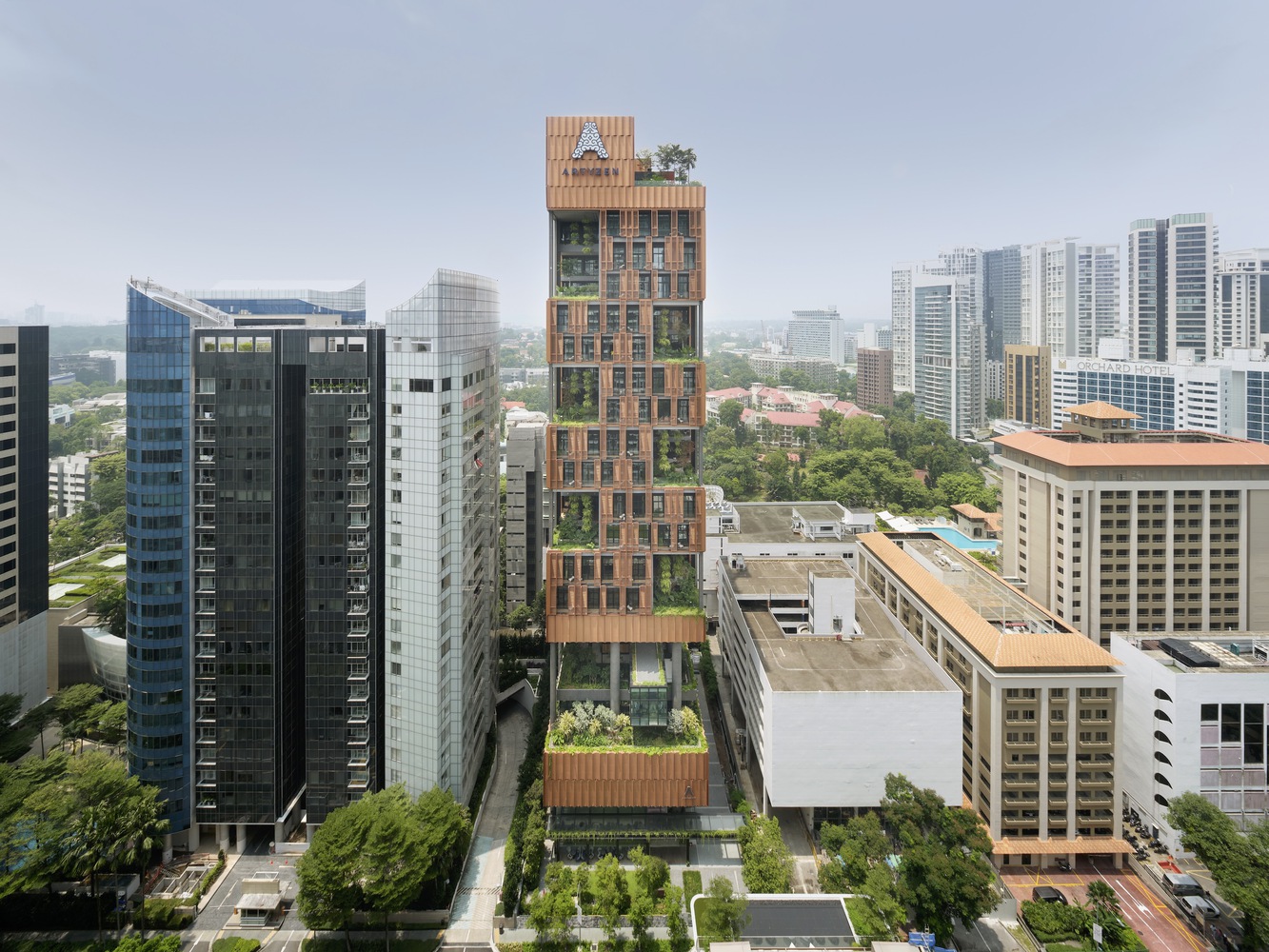 elevating tradition through verticality and tropical elegance