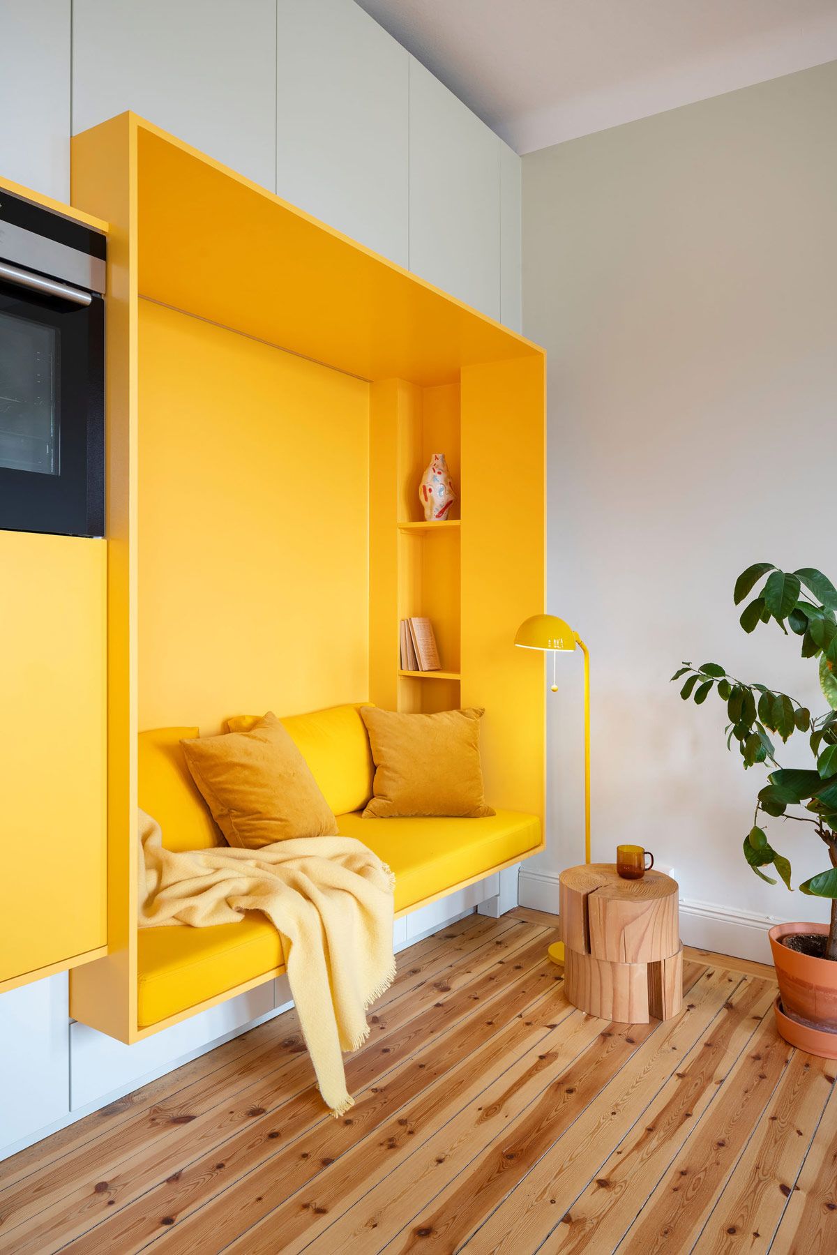 Yellow on sale interior design