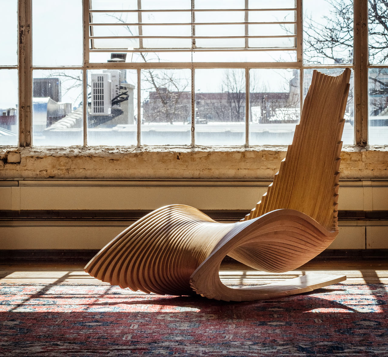 news 8 sculptural chairs entirely made of wood the design story