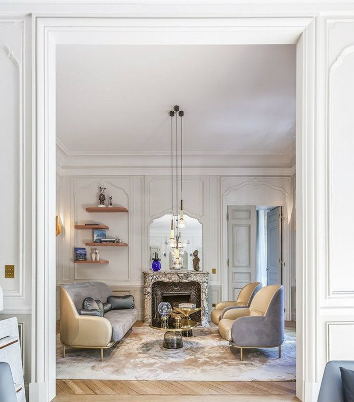 French modern online interior design