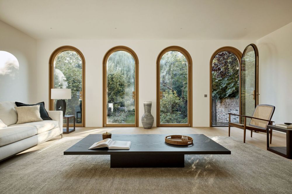 Brick Accents And Graceful Arches Define Timelessness At Laurie House Brick accents and graceful arches define timelessness at laurie house
