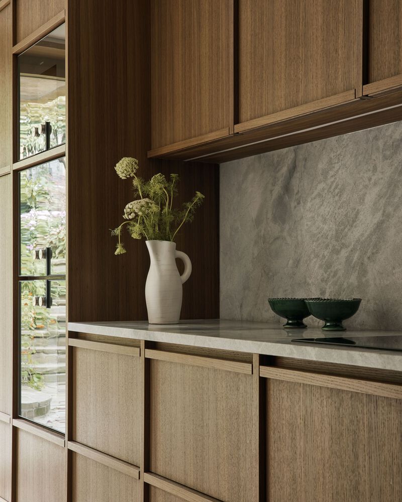 Brick Accents And Graceful Arches Define Timelessness At Laurie House Brick accents and graceful arches define timelessness at laurie house