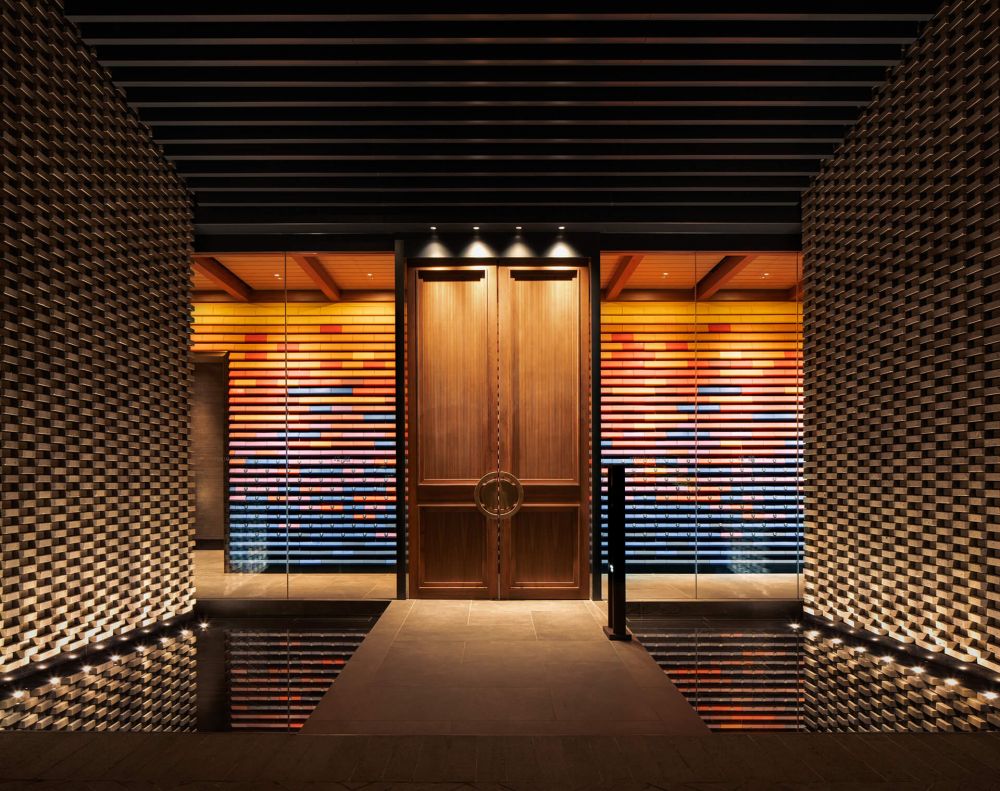 news new world development utilizes ancient blue bricks to evoke