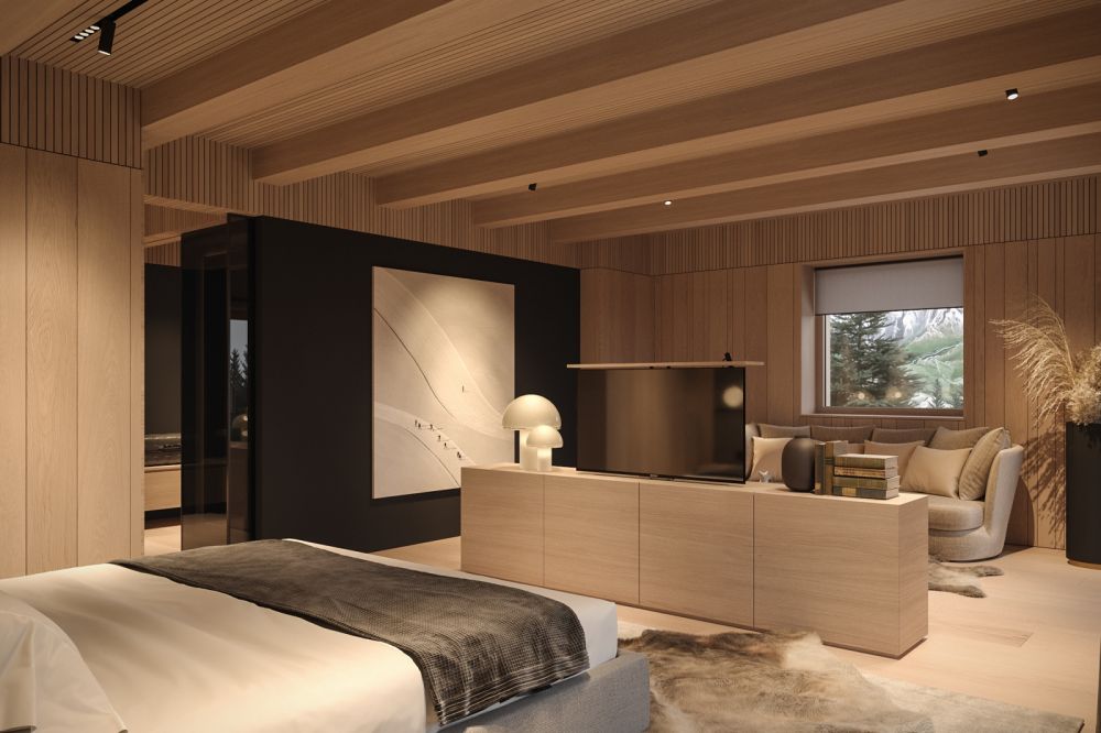 chalet chamonix is inspired by the french alps' nature: project by ...