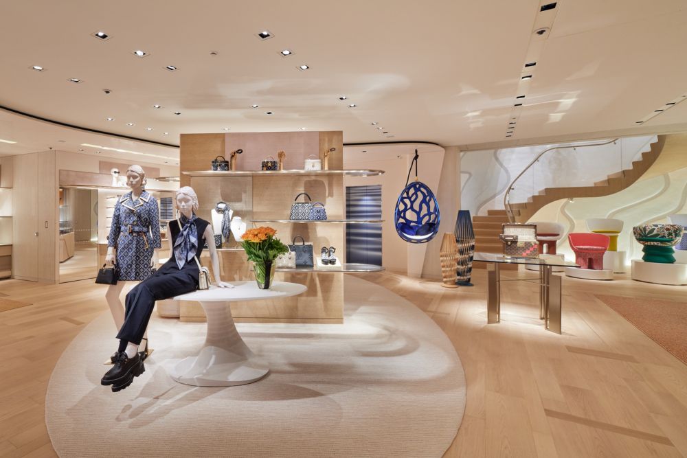 Louis Vuitton unveils its 'water pillar' Ginza flagship in Tokyo