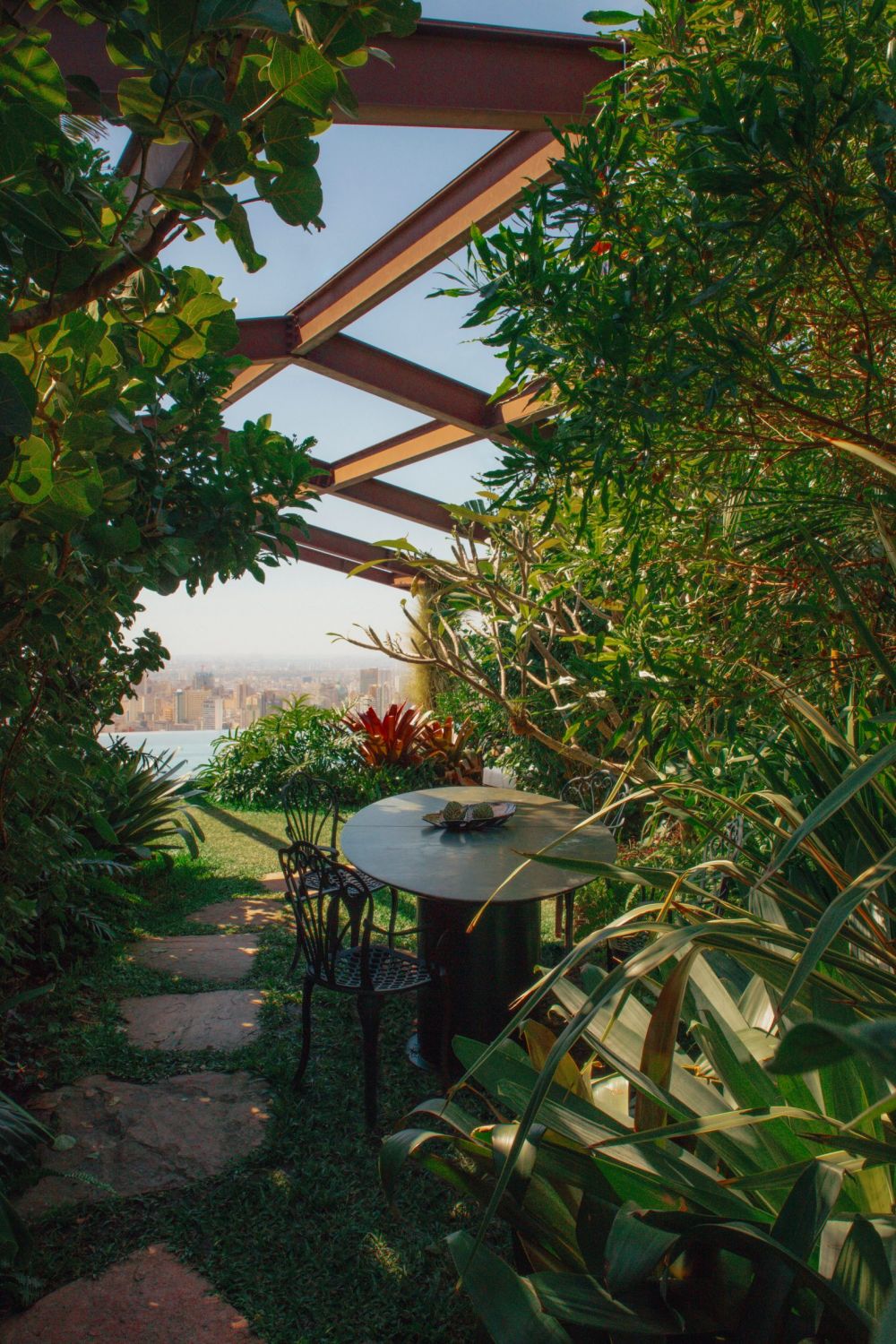View of news: inside jean nouvel and philippe starck's biophilic penthouse in ...