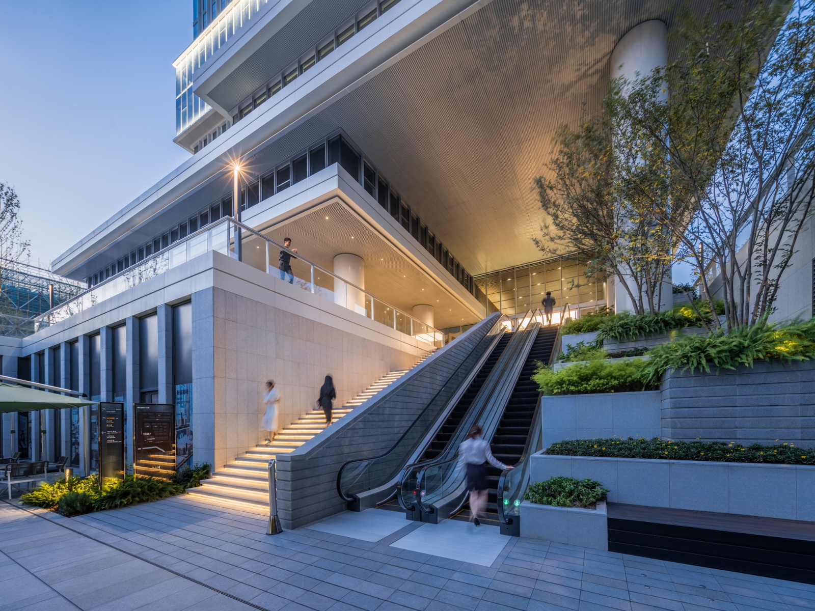 news: superimpose architecture creates a high-end green hub in