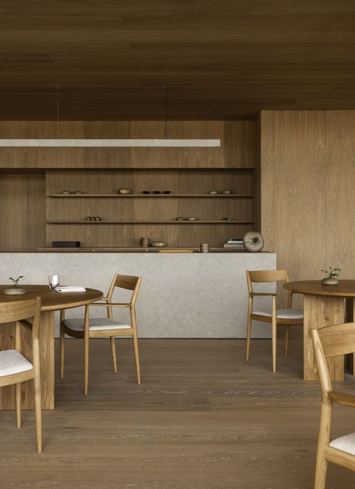 Äng restaurant resides inside a transparent glasshouse in open nature ...