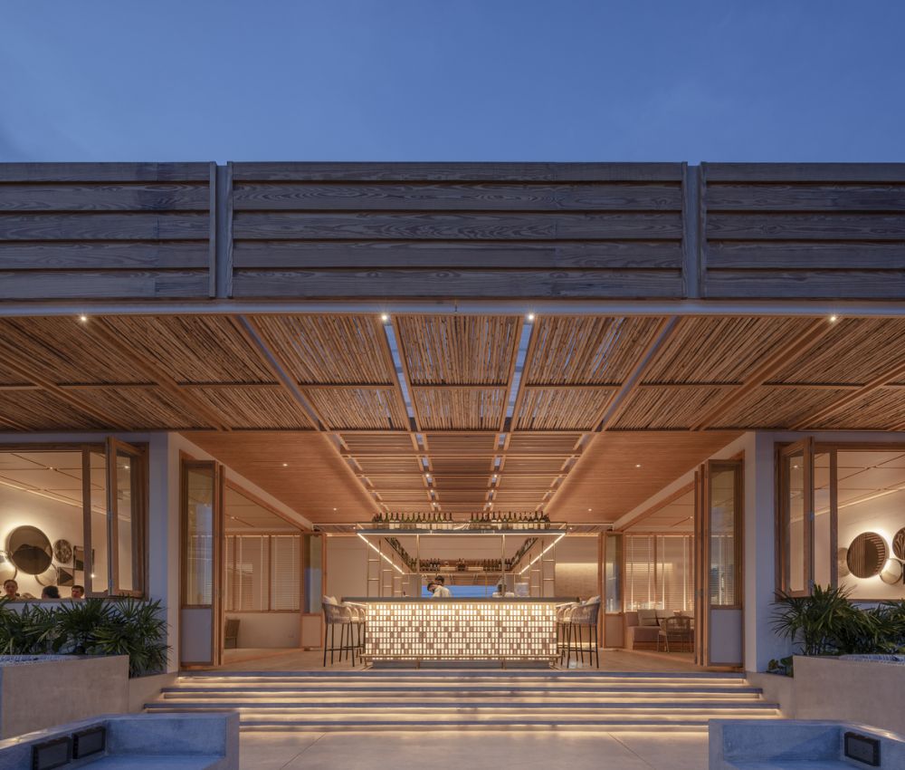 thailand's sand beach club is designed to showcase art and ...