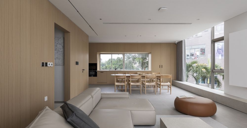 tram house redefines urban living in a white tower haven: project by ho ...