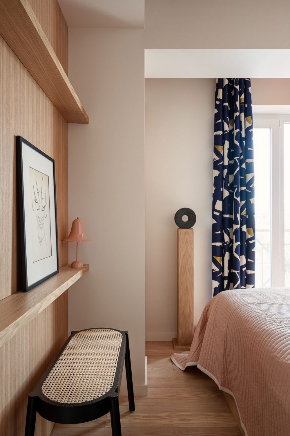 inside yana molodykh's all-wooden apartment in kyiv | the design story