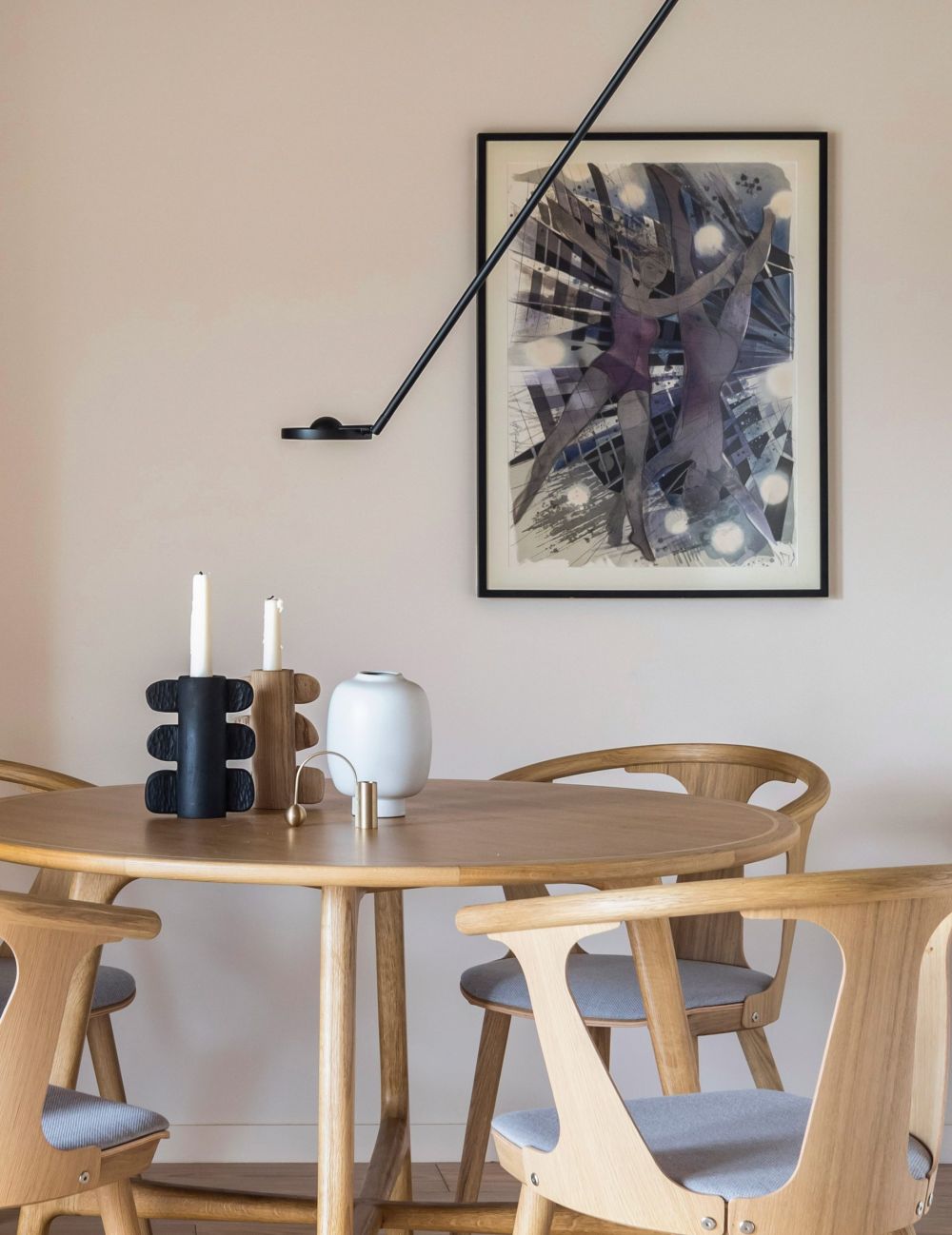 inside yana molodykh's all-wooden apartment in kyiv | the design story