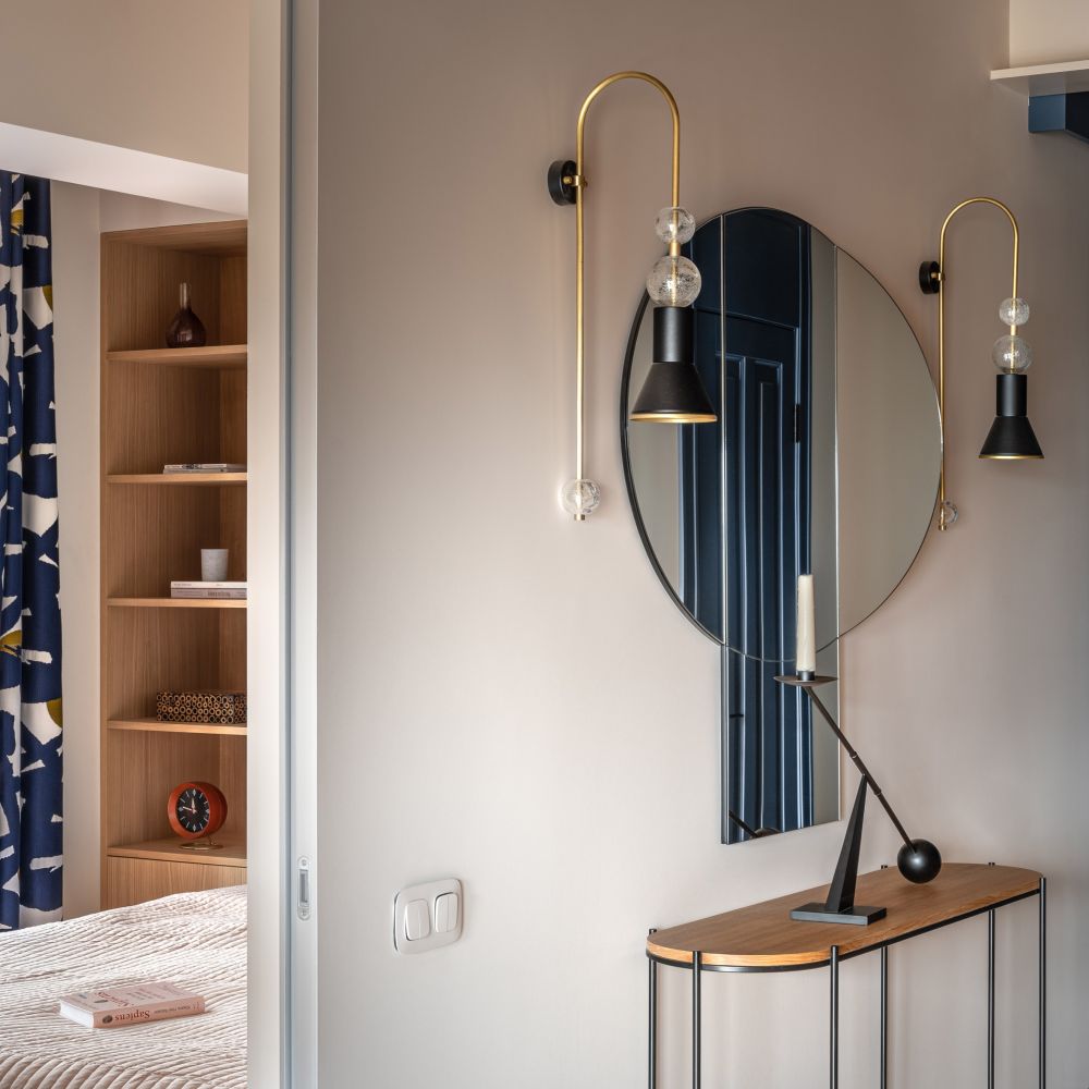 inside yana molodykh's all-wooden apartment in kyiv | the design story